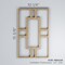 Ekena Millwork Medium Hastings Decorative Fretwork Wood Wall Panels, Red Oak, 10 1/4"W x 15 3/8"H x 3/8"T WALW16X16X0375HASRO - alternate 6